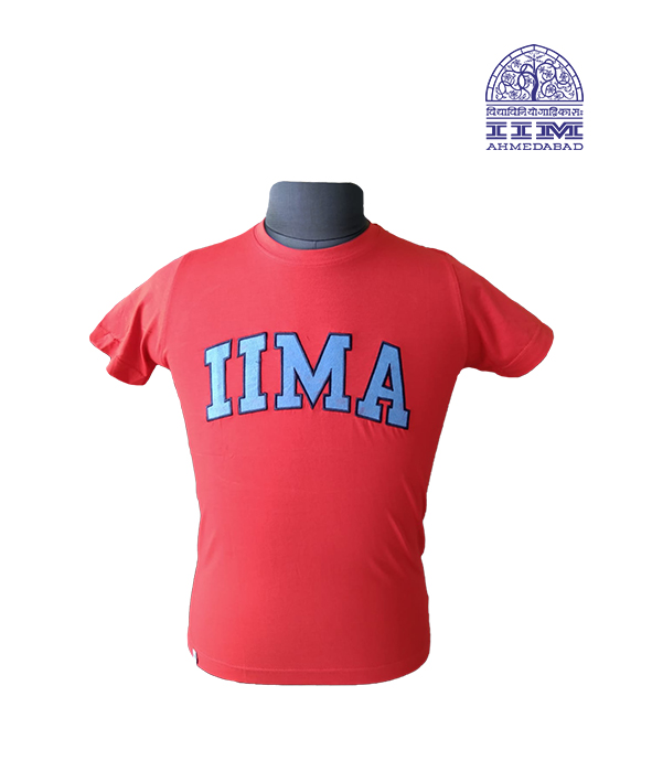 Round Neck Red With IIMA